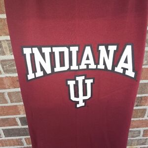 Vintage Indiana University Crimson Blanket
